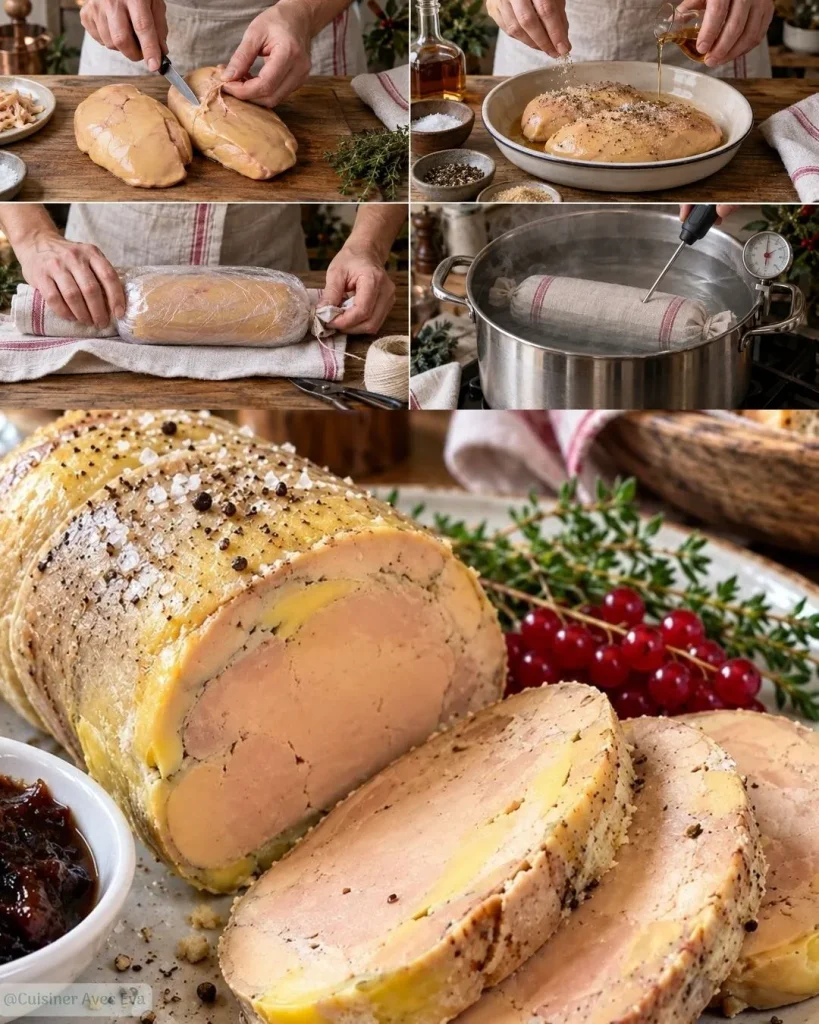 Foie gras au torchon maison