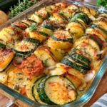 Gratin de courgettes pommes de terre parmesan