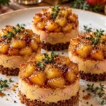 Mini Tatins de Foie Gras aux Pommes