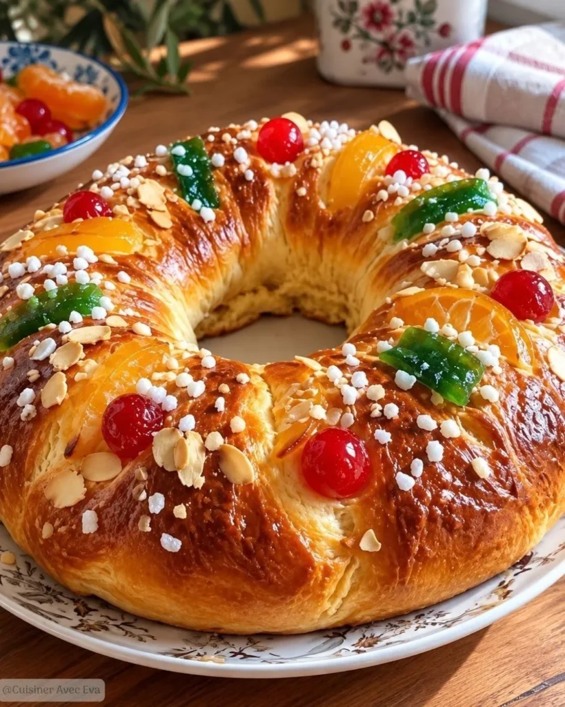 Recette brioche des rois provençale