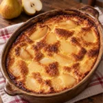 Flognarde aux poires fondantes
