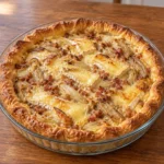 Tarte aux endives, lardons et camembert