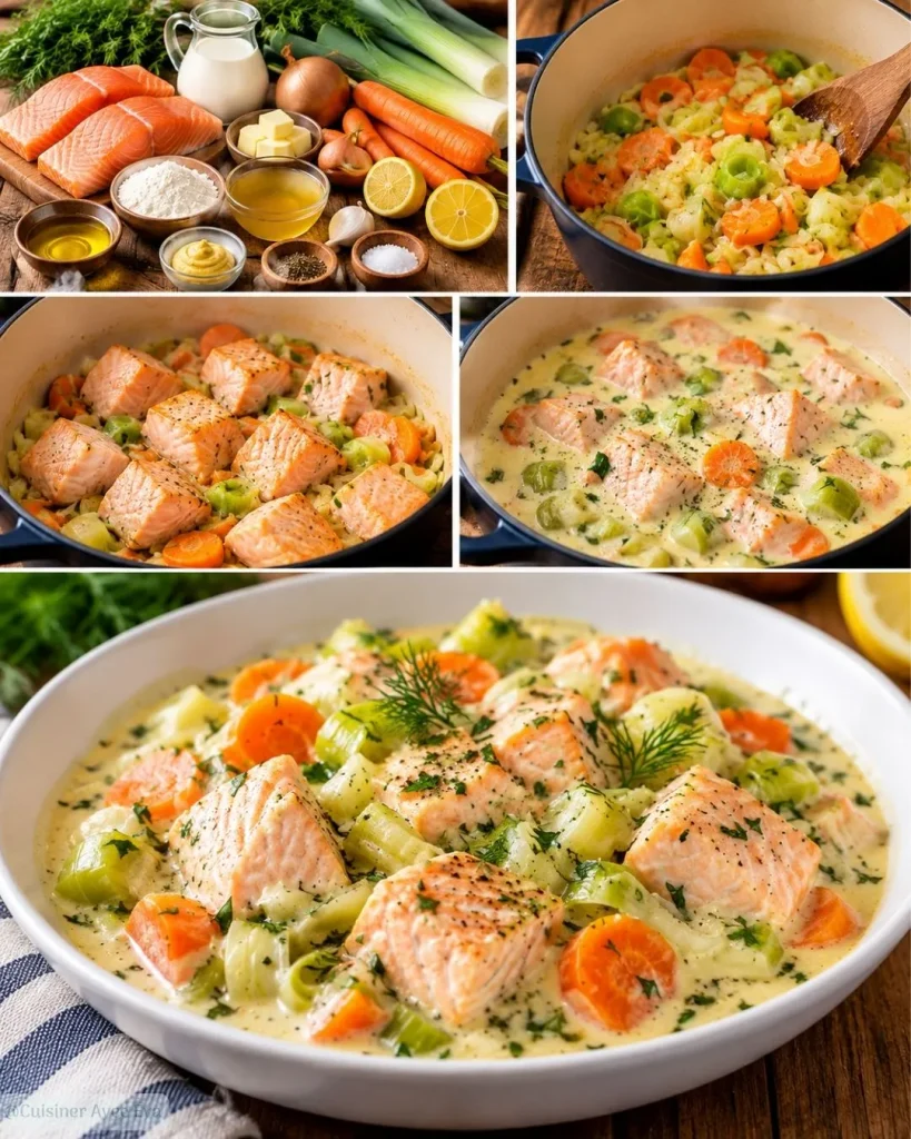 Blanquette de saumon