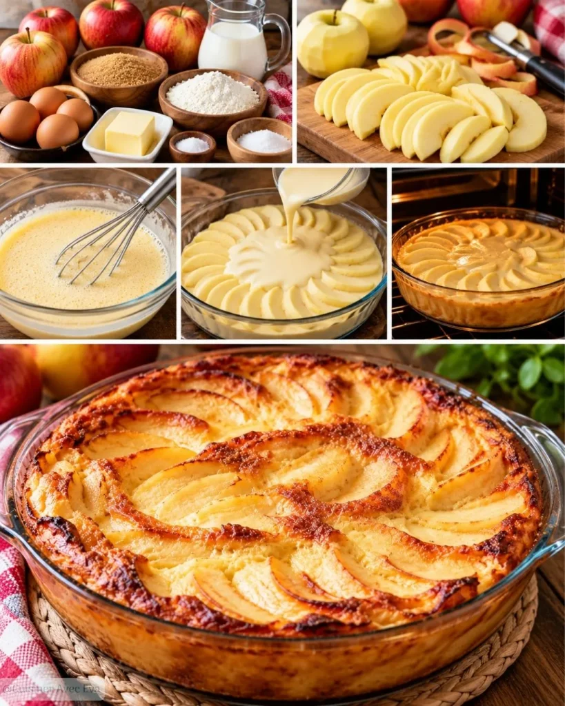 Clafoutis aux pommes