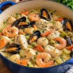 Cocotte Dieppoise aux Poissons
