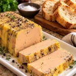 Foie gras mi cuit terrine facile