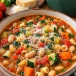 Le minestrone italien traditionnel