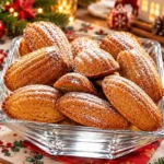 Madeleines aux épices de Noël