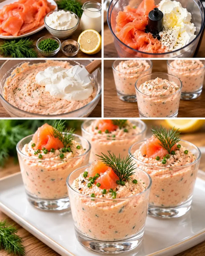 Mousse de saumon fumé légère