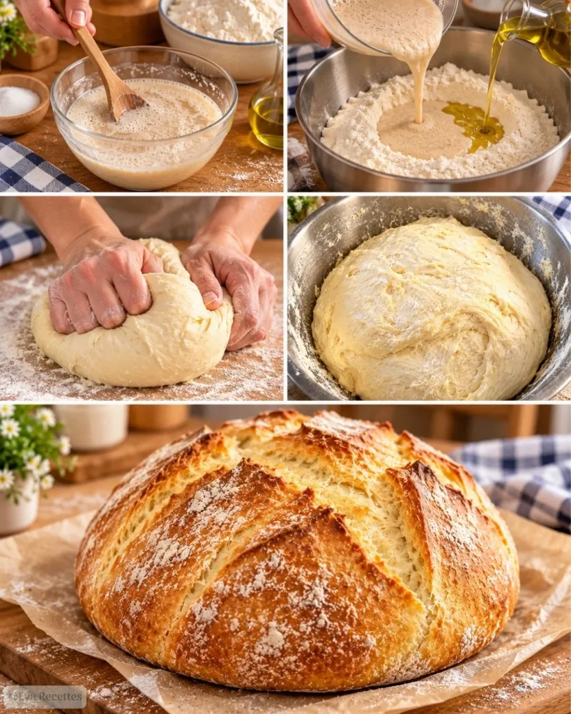 Pâte à pain maison moelleuse facile