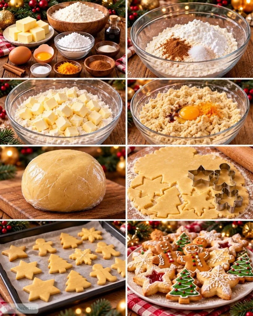 Pâte sablée de Noël recette fondante