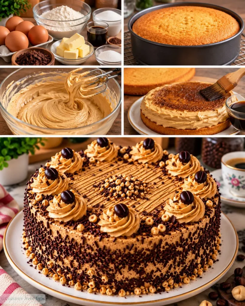 Recette moka au café à l'ancienne
