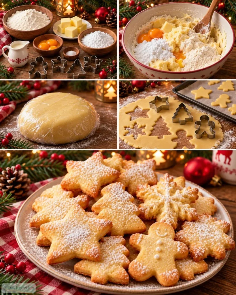 recette de Biscuits sablés de Noël